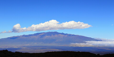 Panorama am Mauna Kea, Vulkan auf der Insel Big Island, Hawaii