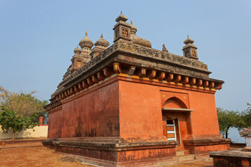 Obraz premium Talkeshwar Temple, near Anjanvel lighthouse, Ratnagiri, Maharashtra, India.