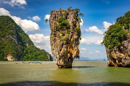Panak Island James Bond Island in Thailand