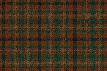 ragged old grungy fabric seamless texture brown background with dark green and black stripes, gold threads for gingham plaid tablecloths shirts tartan clothes dresses bedding blankets costume brocade - 428953140
