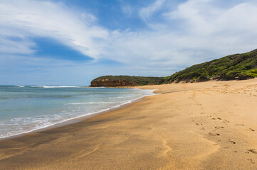Bells Beach in the south of Victoria state in Australia