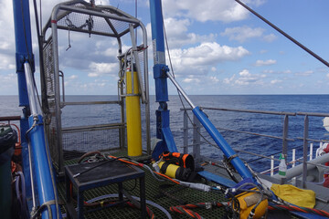 offshore commercial diving at Single Point Mooring Buoy