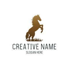 Vector Horse Standing