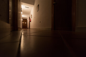 pasillo de hotel o albergue