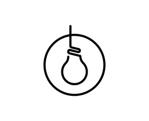 Chandelier  flat icon