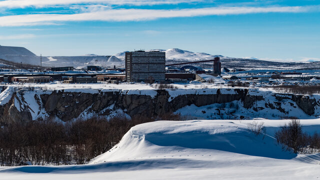 iron ore mine in kiruna northern sweden