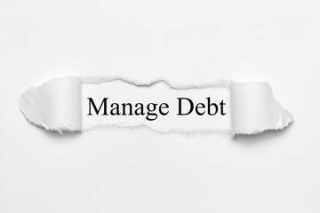 Manage Debt