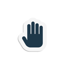 Fototapeta premium Hand - Sticker