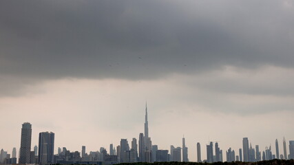 Fototapeta na wymiar Panorama Of Dubai. Beauty And Sophistication.