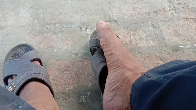 the big toe of an adult moves 