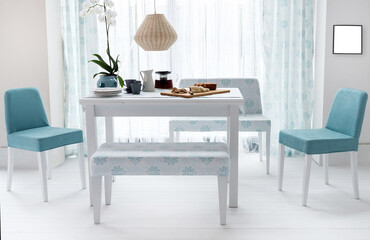 Obraz premium dining room and interior design designed for home office hotel