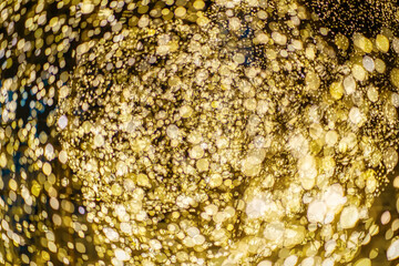 Blur colorful abstract light bokeh background is beautiful.