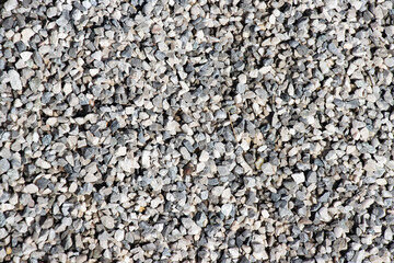 close up of quarry stone and pebbles