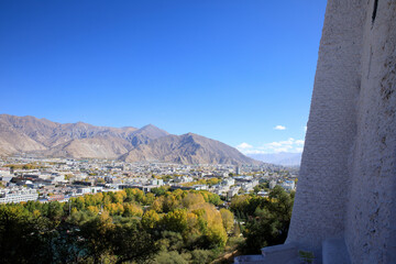 Landscape in lhasa,tibet,china