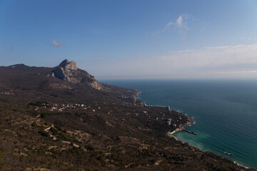 Sights of the city of Balaklava. Crimea. Russia. 03.04.2021