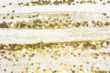 Gold glitter in vintage colors for your design