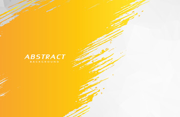 abstract White background in orange grunge style