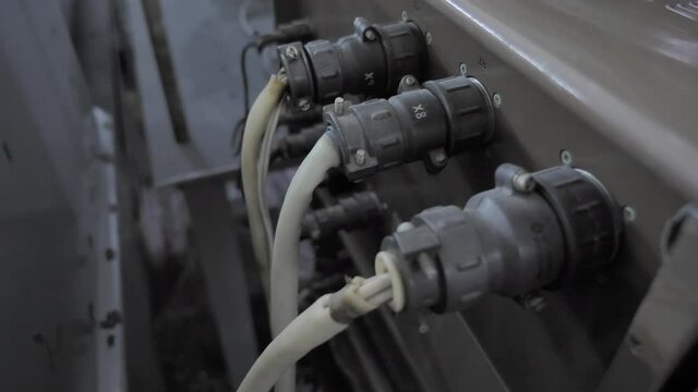 View Of Retro Equipment Plugs