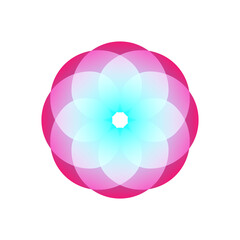 Water lily Lotus logo Flower logo - beauty spa flower symbol wellness health meditation beauty luxury natural fitness yoga lifestyle treatment petals salon organic calming cosmetics
