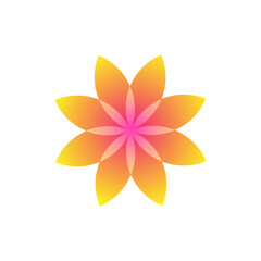 Water lily Lotus logo Flower logo - beauty spa flower symbol wellness health meditation beauty luxury natural fitness yoga lifestyle treatment petals salon organic calming cosmetics
