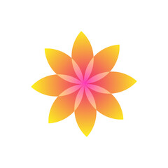 Water lily Lotus logo Flower logo - beauty spa flower symbol wellness health meditation beauty luxury natural fitness yoga lifestyle treatment petals salon organic calming cosmetics
