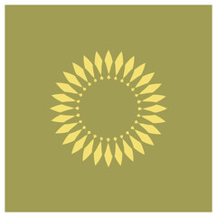 Water lily Lotus logo Flower logo - beauty spa flower symbol wellness health meditation beauty luxury natural fitness yoga lifestyle treatment petals salon organic calming cosmetics