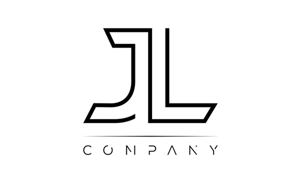 Premium Vector | Luxury feminine initial letter jl logo design