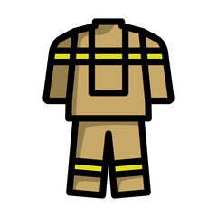 Fire Service Uniform Icon