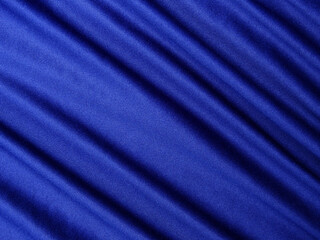 crumpled blue fabric cloth texture