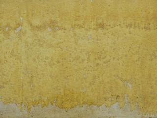 old yellow concrete wall texture