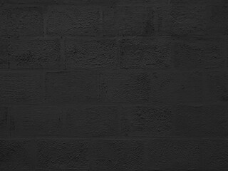 black block cement wall texture background