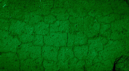 macro photo of green brick with visible texture. background