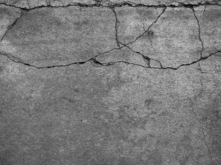 concrete crack floor texture background - 428995705