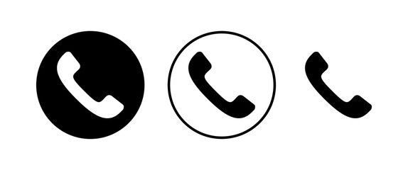 Call icons set. Phone icon vector. mobile phone. telephone icon