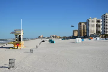 Photo sur Aluminium Clearwater Beach, Floride Plage sur le golfe du Mexique, Clearwater Beach, Floride