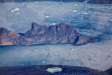 Grenlandia z lotu ptaka © Przemysław