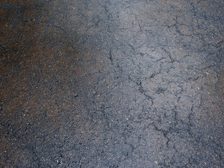 wet asphalt road after rain