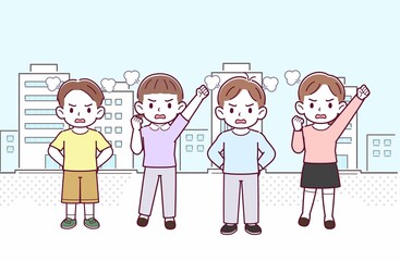 子どもたち4人