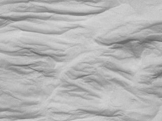 Texture of wet white tissue paper
