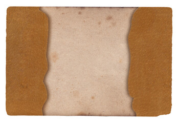 Old vintage paper background with natural leather texture