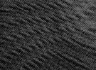 Fototapeta na wymiar black fabric cloth texture background