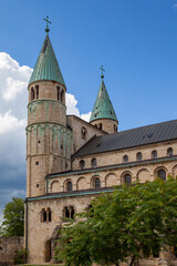 Fototapeta na wymiar Gernrode im Harz Stiftskirche St. Cyriakus