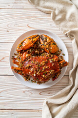 Stir Fried Crab with Spicy Salt & Pepper