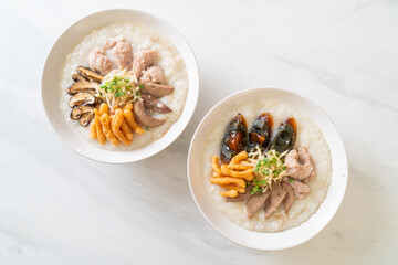 Pork Congee or Porridge with Pork