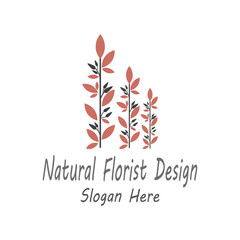 Beauty Florist botanical flower vector design