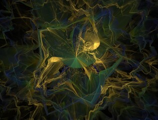 Imaginatory fractal background generated Image