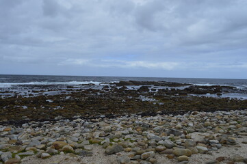 Stones on the shore