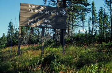 Parc national des Grands jardins, Quebec, Canada