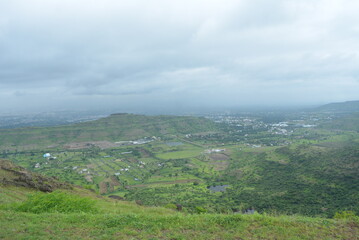 Obraz premium View from Pune Mountains