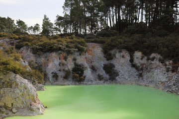 Wai-O-Tapu Thermalwunderland - Roto Karikitea Krater / Wai-O-Tapu Thermal Wonderland - Roto Karikitea Crater / © Ludwig